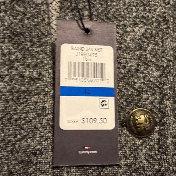 BNWT Tommy Hilfiger Gray and Black Jacket - Picture 4 of 13